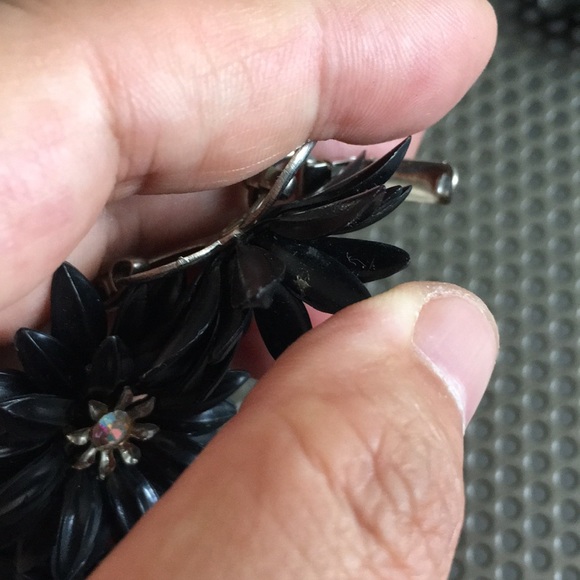 🖤RARE CORO black floral bracelet - Picture 5 of 12